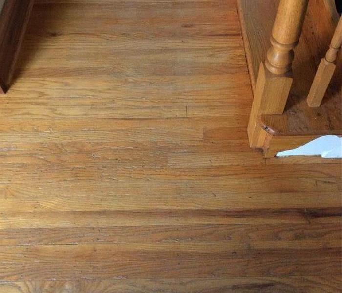 Hardwood Floor After Drying