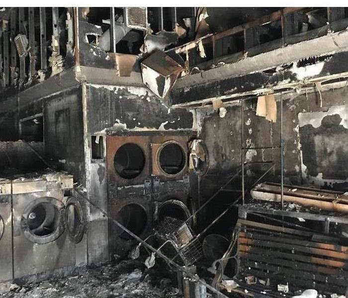 Image of burnt interior