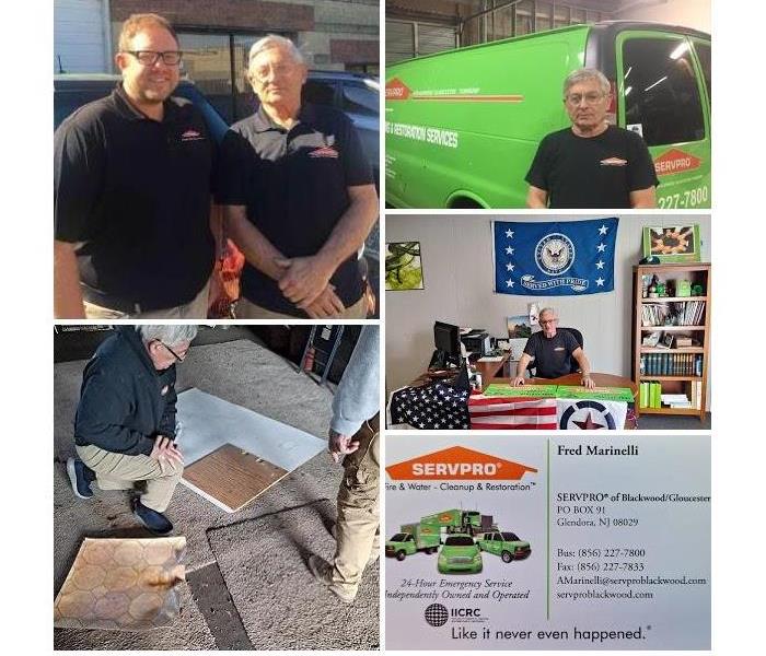 Veteran Owned and Operated, SERVPRO of Blackwood NJ, Gloucester Township NJ - collage of business photos